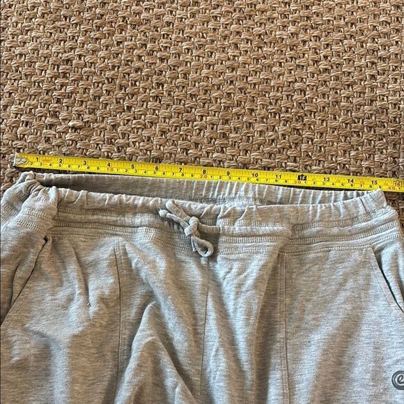 Calme by Johnny Was Gray Sweatpants Relaxed Fit Tapered - Picture 6 of 8